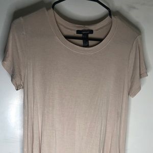 Tan T-Shirt Dress